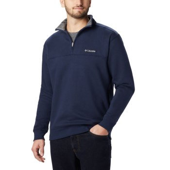 Columbia Muške Puloveri - Hart Mountain II Half Zip Tall Tamno Sive | YDTP-04913